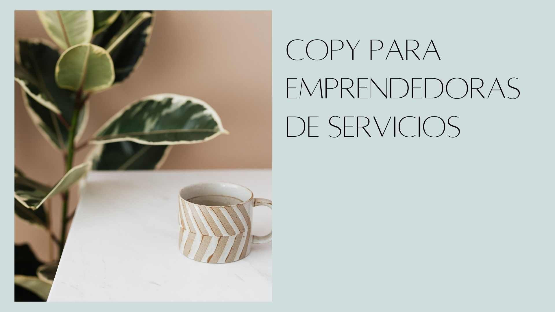 copy para emprendedoras de servicios