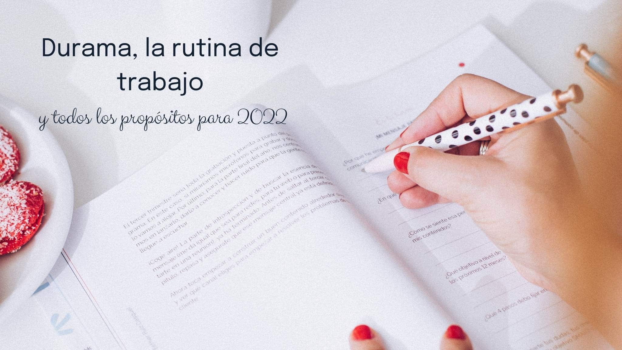 rutina de trabajo
